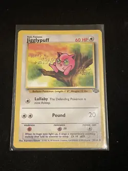 Pokemon Jungle Set COMMON Jigglypuff 54/64 - Near Mint (NM) - Image 1