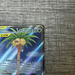 Pokemon TCG Rowlet & Alolan Exeggutor Tag Team GX Unified Minds 215/236 NM - Image 3