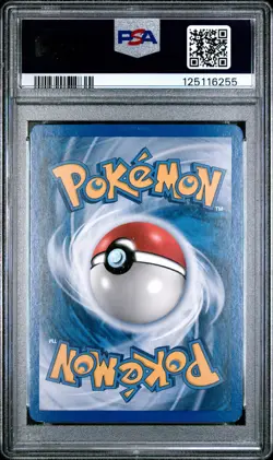 2003 POKEMON BEST OF GAME PROMO WINNER #9 ROCKET'S HITMONCHAN-REVERSE FOIL PSA 8 - Image 2
