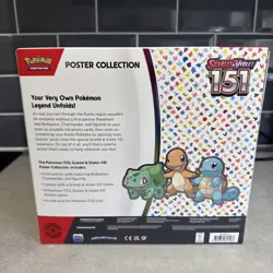 Scarlet & Violet 151 Poster Collection Box Pokemon TCG - Brand New & Sealed ✅ - Image 3