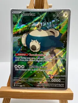 Pokemon TCG - S&V 151 - SVP051 Snorlax - Pokemon Center Stamped Promo - SEALED - Image 1