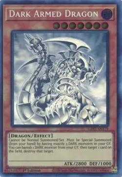 Yugioh: 1x Dark Armed Dragon - GFP2-EN179 - Ghost Rare - 1st Edition - NM Ghosts - Image 1