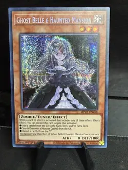 Yu-gi-oh! TCG 1x Ghost Belle & Haunted Mansion MP22-EN258 x1 Secret Rare - Image 1