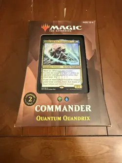 MTG Quantum Quandrix SEALED Commander Deck 2021 630509959020 - Image 1