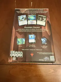 MTG Quantum Quandrix SEALED Commander Deck 2021 630509959020 - Image 2