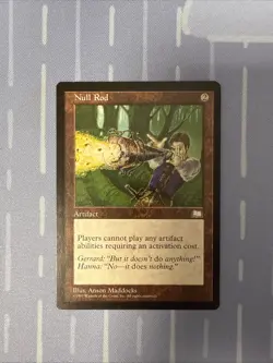 MTG Vintage 1997 Null Rod Weatherlight - Image 1