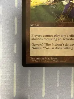 MTG Vintage 1997 Null Rod Weatherlight - Image 4