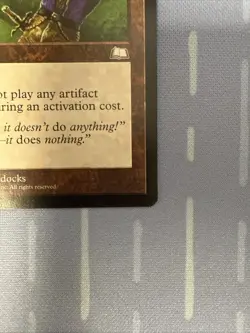 MTG Vintage 1997 Null Rod Weatherlight - Image 5