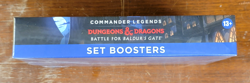 COMMANDER LEGENDS: BATTLE FOR BALDUR'S GATE SET BOOSTER BOX! *FACTORY SEALED* - Image 3