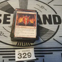 Job Lot Of 50 Red Magic The Gathering Cards. MTG Mountain Bundle (329) - Image 3