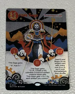 FOIL - Urza's Saga - Encyclopedia Secret Lair Magic the Gathering Nm - Image 1