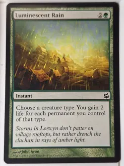 Luminescent Rain - Morningtide - Magic the Gathering MTG Nice! - Image 1