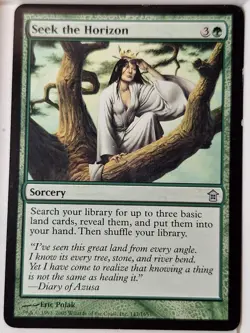 Seek the Horizon - Saviors of Kamigawa - Magic the Gathering MTG Nice! - Image 1