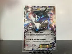 Pokemon TCG Dialga EX XY Phantom Forces Ultra Holo Rare Card 62/119 MP-LP - Image 1