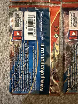 Pokemon X&Y Primal Clash Booster Pack Sealed Artset 4 x Boosters - Image 3