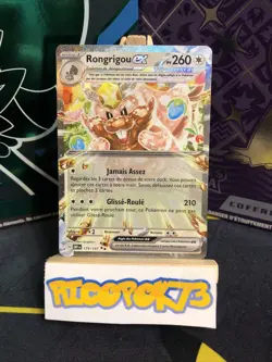 Carte Pokemon Rongrigou EX 179/197 OBF Ecarlate Violet Flammes Obsidiennes NEUF - Image 1