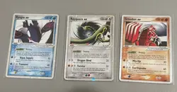 POKEMON! Weather Trio - Rayquaza ex 039, Groudon ex 038, Kyogre ex 037 - PROMO - Image 1