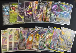 Pokemon TCG 20-Card Lot - 7x VMAX + V/EX Ultra Rares - NM - Image 1
