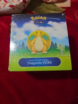 Pokemon TCG Pokemon Go Dragonite VStar Premier Deck Holder Collection Sealed - Image 1