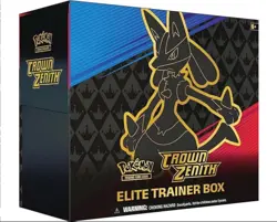 Pokemon TCG ETB Crown Zenith Elite Trainer Box - Factory SEALED - Image 1