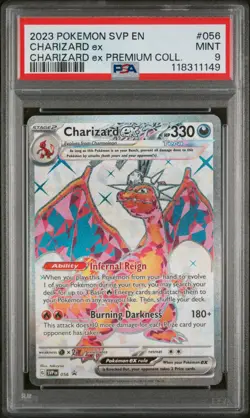 Pokemon Charizard Ex 056 Promo Premium Collection PSA 9 MINT - Image 1