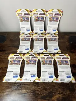 Pokemon TCG Astral Radiance Sleeved Booster Packs - 10 Factory Sealed Packs - Image 2