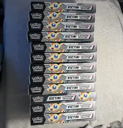 Pokemon Black Bolt White Flare Victini Illustration Collection SEALED 12 Boxes - Image 1