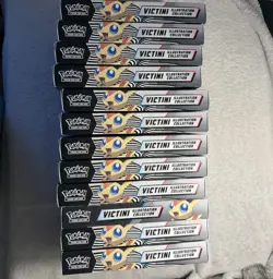 Pokemon Black Bolt White Flare Victini Illustration Collection SEALED 12 Boxes - Image 2