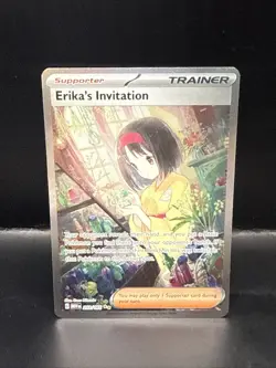 Pokemon TCG Erika's Invitation 203/165 Sv Scarlet & Violet 151 Holo - Image 1