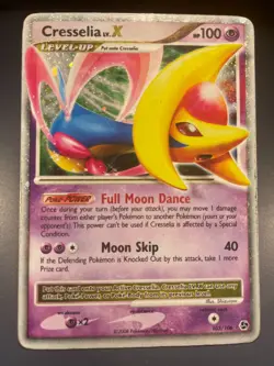 Pokemon Cresselia LV.X Great Encounters 103/106 Holo Rare LV X DMG - Image 1