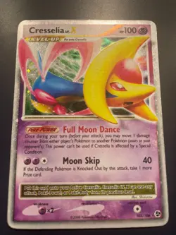 Pokemon Cresselia LV.X Great Encounters 103/106 Holo Rare LV X DMG - Image 4