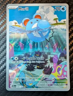 Marill - 204/193 - Illustration Rare Pokemon Paldea Evolved - NM Free Shipping - Image 1