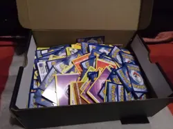 Pokemon Cards Lot Random Box Full Of Pokemon Cards 3 Lb SOLD AS IS NO LOOK THO - Image 1