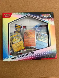 Pokemon TCG SV Prismatic Evolutions Poster Collection Box New *** Free Ship *** - Image 1