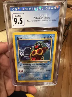 2001 ?? Pokemon Neo Revelation 1st Edition Jynx #31 Cgc 10 Gem Mint - Image 1