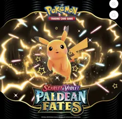 Pokemon Paldean Fates Great Tusk Iron Treads EX Premium Collection Trading Cards - Image 3