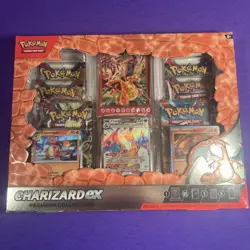 Pokemon TCG: Charizard ex Premium Collection Box - 6 Packs US Seller GameStop 820650873232 - Image 5