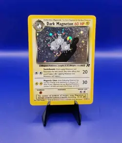 Dark Magneton 11/82 Team Rocket Set Holo Rare Pokemon Card Nintendo TCG WOTC LP - Image 1