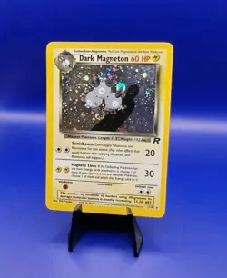 Dark Magneton 11/82 Team Rocket Set Holo Rare Pokemon Card Nintendo TCG WOTC LP - Image 3