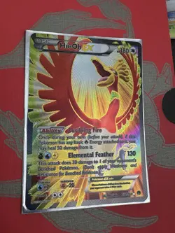 Pokemon TCG Ho-Oh EX Full Art 121/122 Rare Ultra XY Breakpoint Holo Card 2016 NM - Image 2