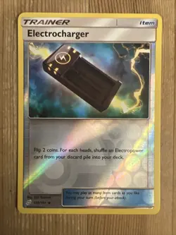 Pokemon TCG Electrocharger Sun & Moon - Team Up 139/181 Reverse Holo Uncommon NM - Image 1