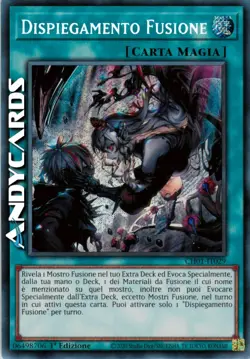 DISPIEGAMENTO FUSIONE (Fusion Deployment) • Segreta • CH01 IT029 • 1Ed • Yugioh! - Image 1