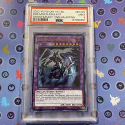 2022 1ST ED #EN125 DARK MAGICIAN THE DRAGON KNIGHT PSA 9 - Image 1
