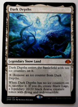 MTG Dominaria Remastered - Dark Depths - Mythic #244 - NM - Image 1