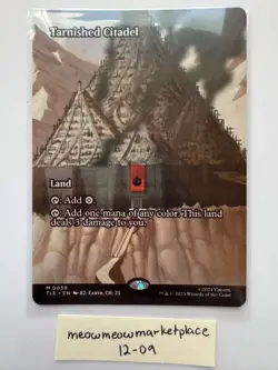 Tarnished Citadel - #59 Regular - Borderless - Avatar Eternal Legal - Mtg - Image 1