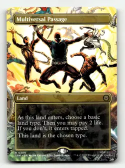 Multiversal Passage (Borderless) 206 R Marvel's Spider-Man - Image 1