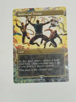 Multiversal Passage (Borderless Non Foil) 206 R MTG Marvel's Spider-Man SPM Rare - Image 1