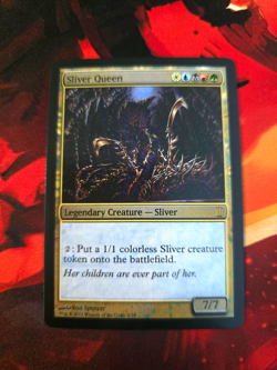 MTG "Sticker" EDH CEDH Sliver Queen - Image 1