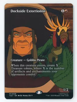Dockside Extortionist #0028 (Borderless) MTG Avatar: The Last Airbender Magic - Image 1