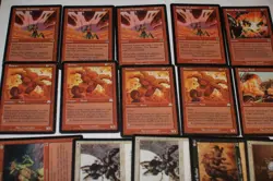 MTG 15x ONSLAUGHT avarax playset red white magic card lot MP - Image 1